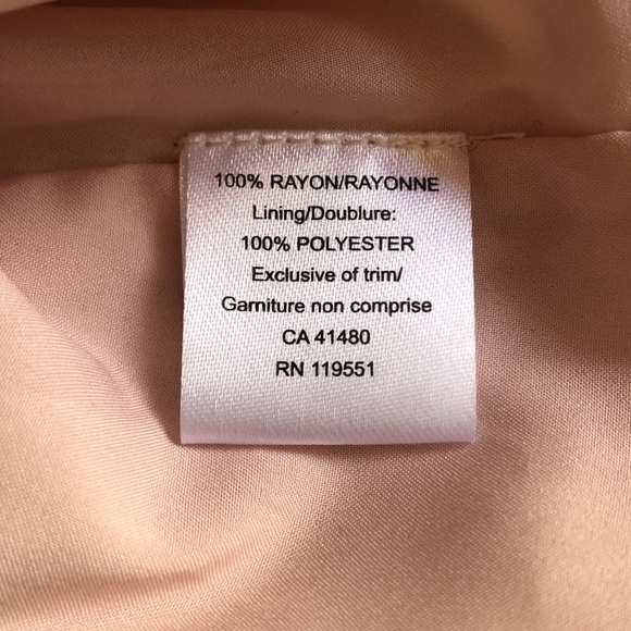 Gentle Fawn Top, pale dusty pink, lined crepe rayon size S NWOT - Picture 8 of 10